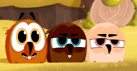 3 personnages du film.