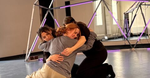 Danseurs du spectacle "Dôme of li(f)e".